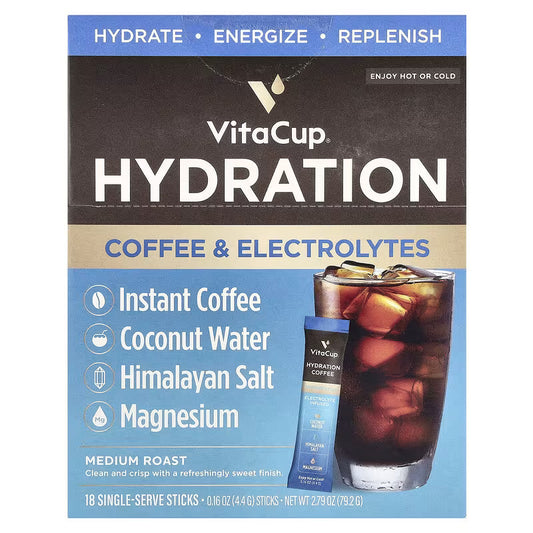 Hydration Instant Coffee 18 Sticks