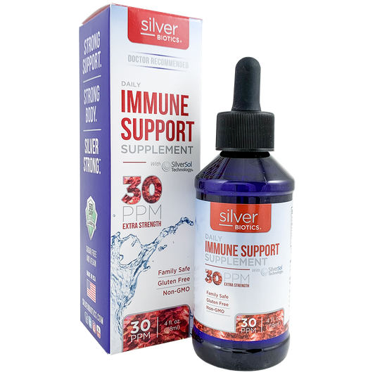 Silver Biotics Liquid Immune Support 30 PPM
