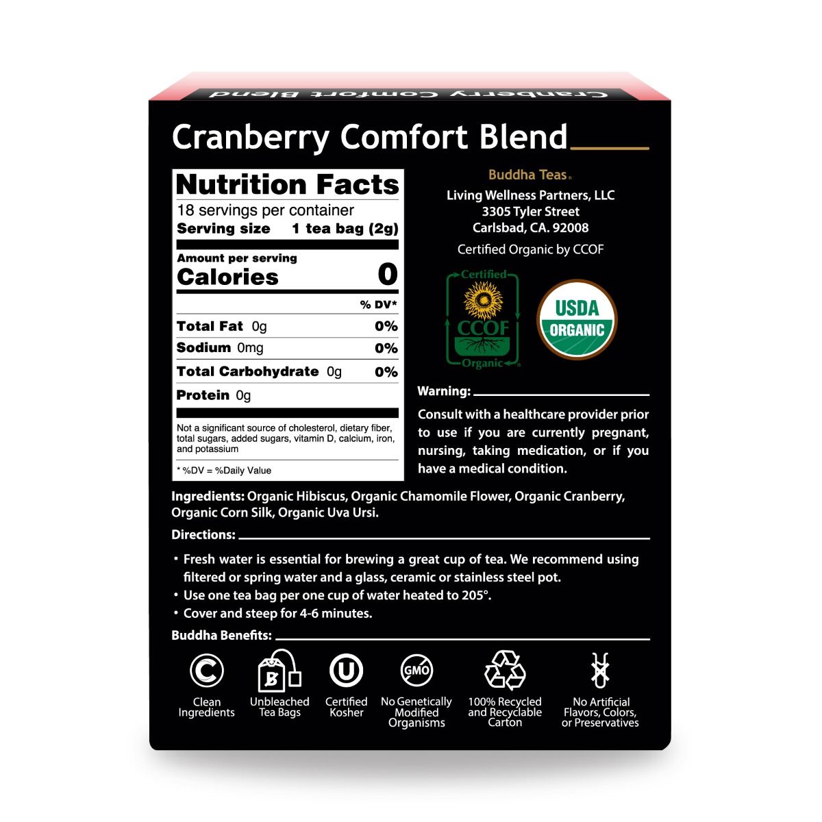 Buddha Cranberry Comfort Blend