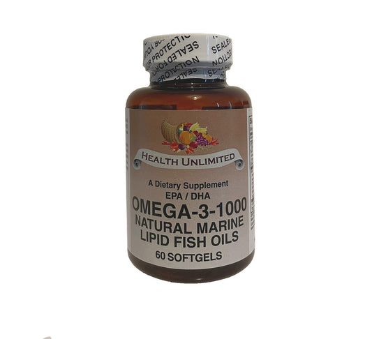 Omega 3-1000 Softgels Fish Oil