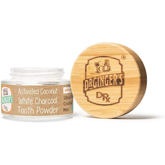 Dr Ginger's White Charcoal Tooth Powder